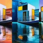 웹툰작가의 경력 개발 가이드 - Here are three detailed image generation prompts in English: